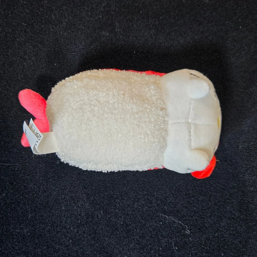 Sanrio Hello Kitty Sushi Plush Red Pink Striped Nigiri Rice Small Stuffed Toy